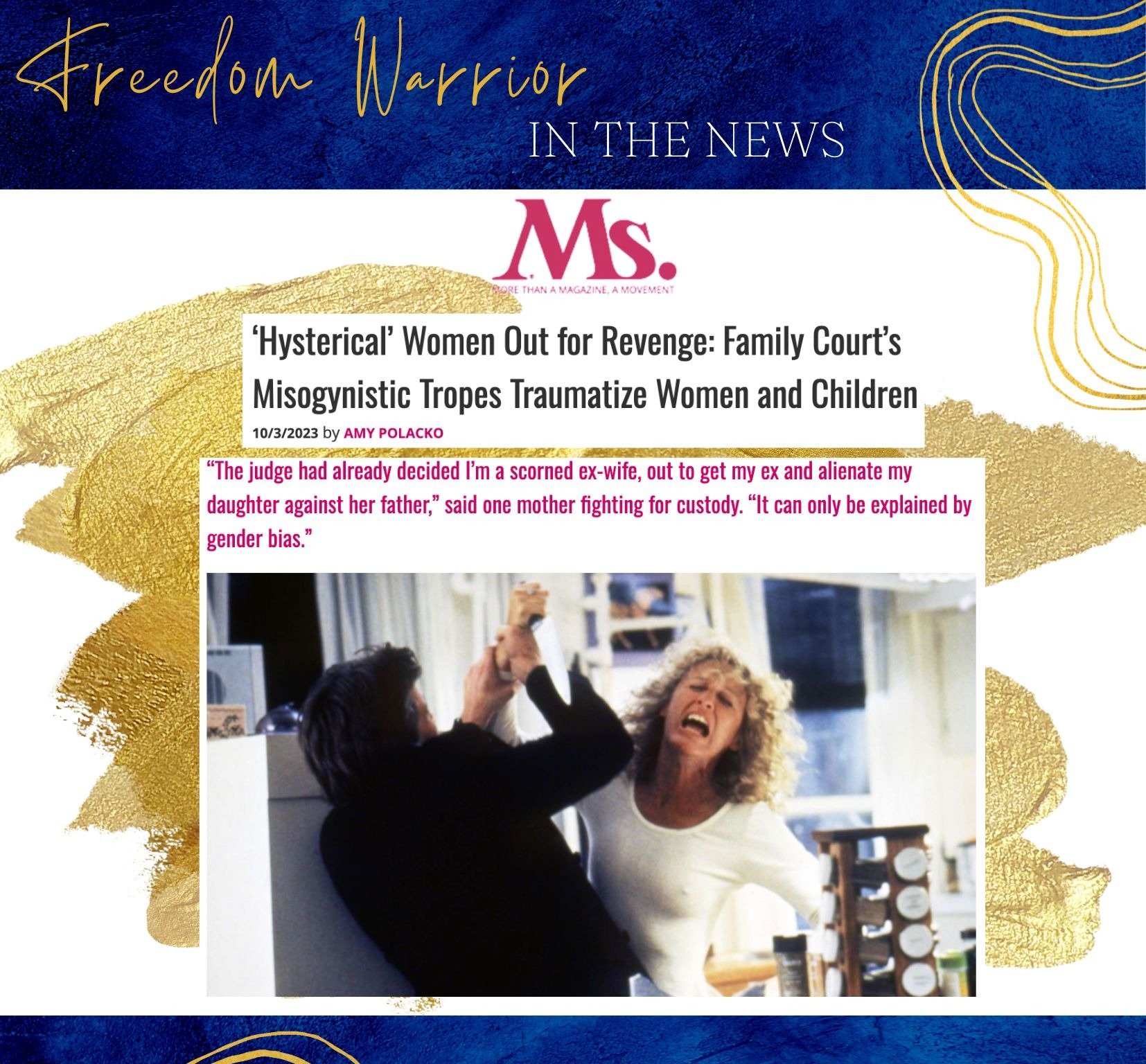 ‘Hysterical’ Women Out for Revenge: Family Court’s Misogynistic Tropes Traumatize Women and Children
