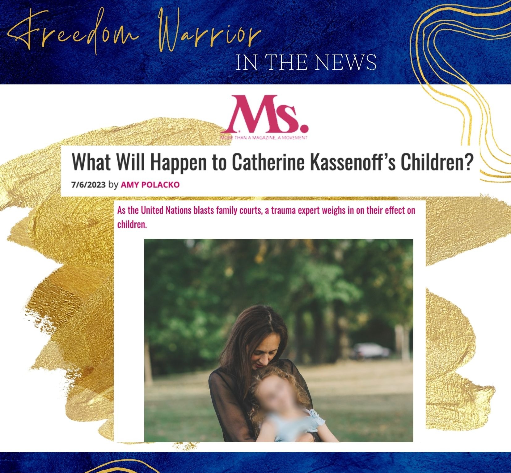 What Will Happen to Catherine Kassenoff’s Children?