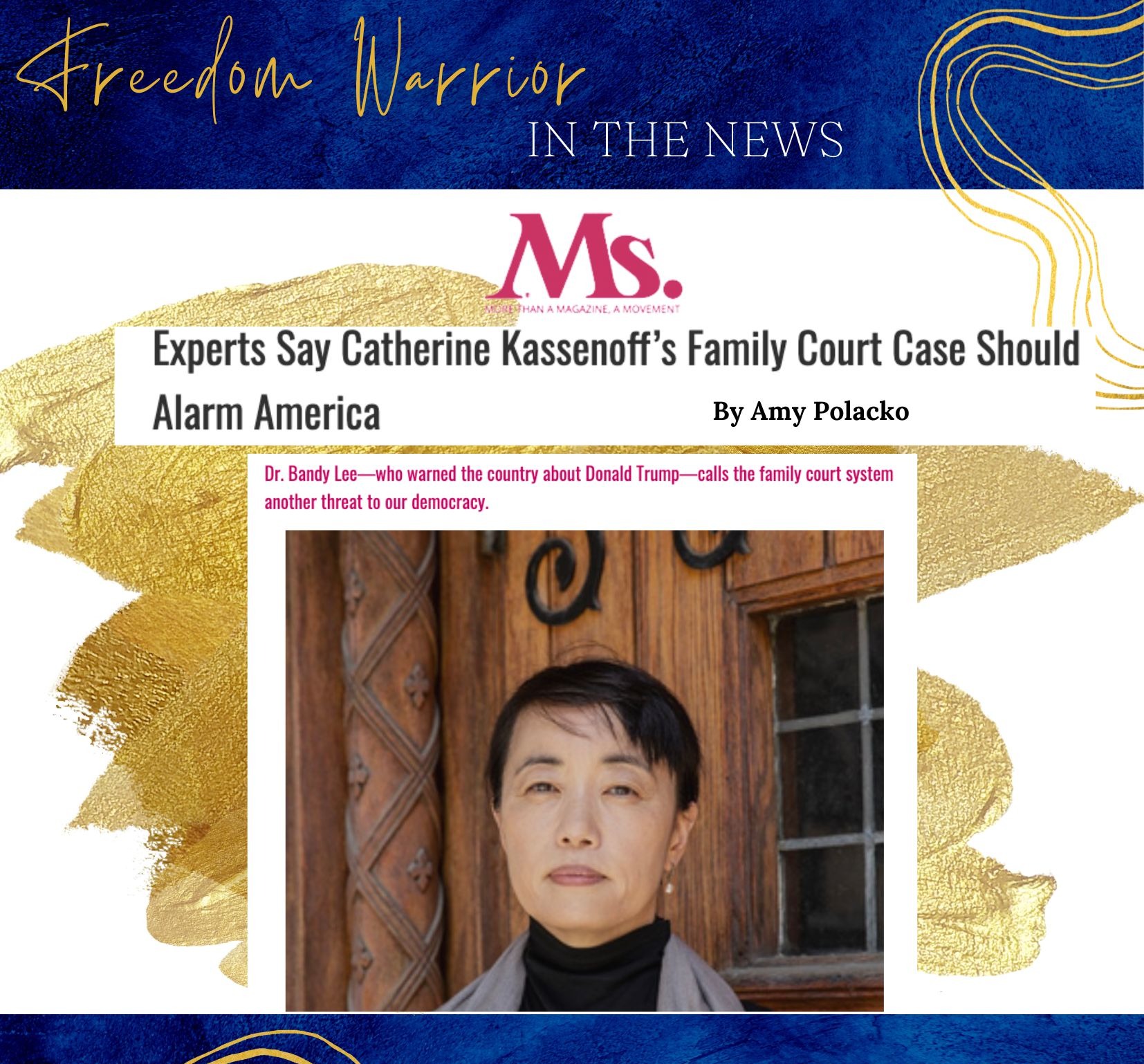 Experts Say Catherine Kassenoff’s Family Court Case Should Alarm America