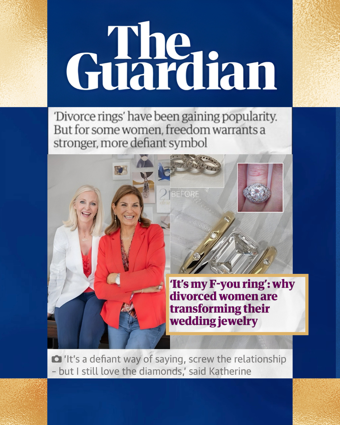 The F-You Ring: Why Divorced Women Are Transforming Their Wedding Jewelry